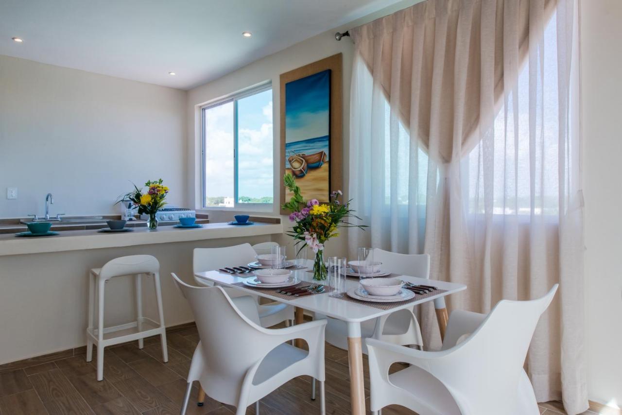 Casa Leo Aparthotel Плая дел Кармен Екстериор снимка
